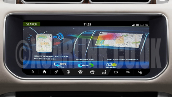 Land Rover / Range Rover InControl Touch Pro HDMI Multimedia Rear Camera Interface