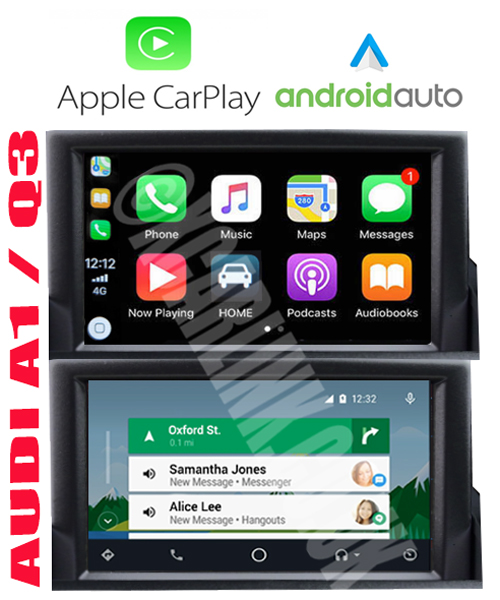 Audi A1 / Q3 Apple CarPlay Android Auto Touch Screen Interface