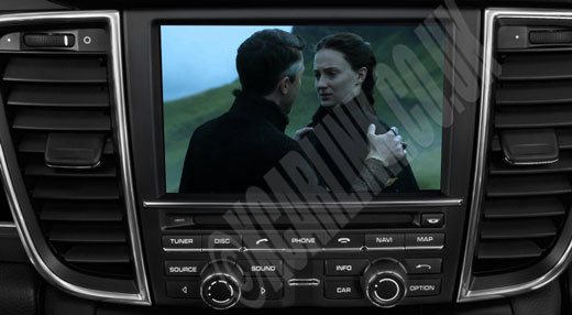 Porsche Cayenne PCM3.1 Multimedia Rear Camera Video Interface Optional Apple Carplay/Android Auto